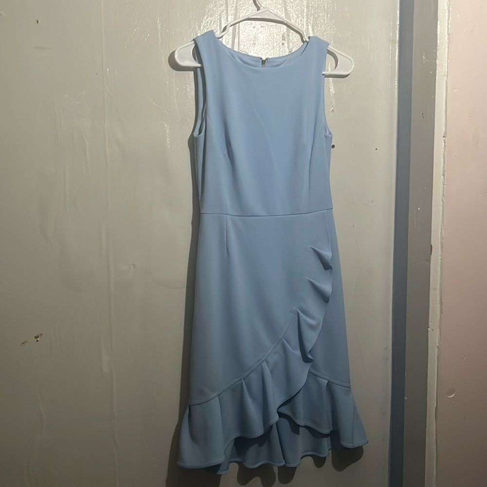 Powder blue size 2 Calvin Klein dress